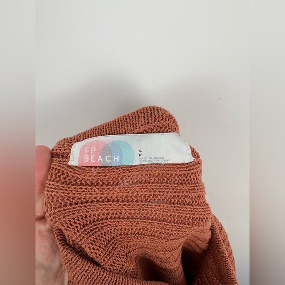 Free People Imogene Sweater Set In Salmon Rust - Picture 7 of 15